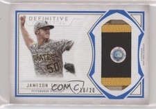 2019 Topps Definitive Collection Jumbo Relic Blue 10/20 Jameson Taillon 6fs