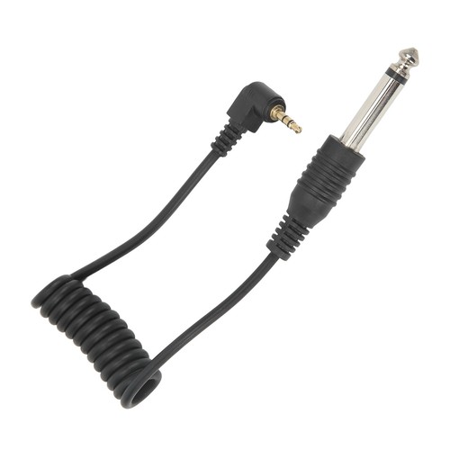 Uniwersalny kabel synchronizacyjny aparatu cyfrowego pozłacany 2,5 mm do 6,35 mm Ma CB - Zdjęcie 14 z 24