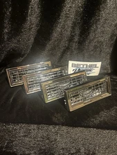 Set of 4 Peterbilt Dash A/C Heater Vent Chrome 379 Pete United Pacific 41018