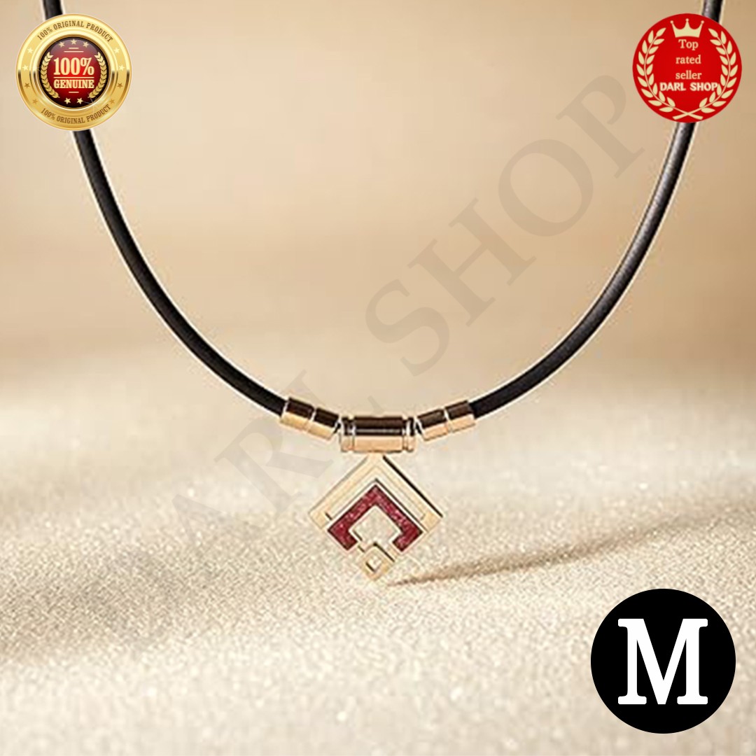Colantotte TAO ARANmini Magnetic Necklace Red glitter Size M Japan