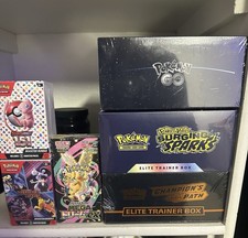 Pokémon Elite Trainer & Booster Boxes 151, Destined Rivals, GO, Mew, Charizard