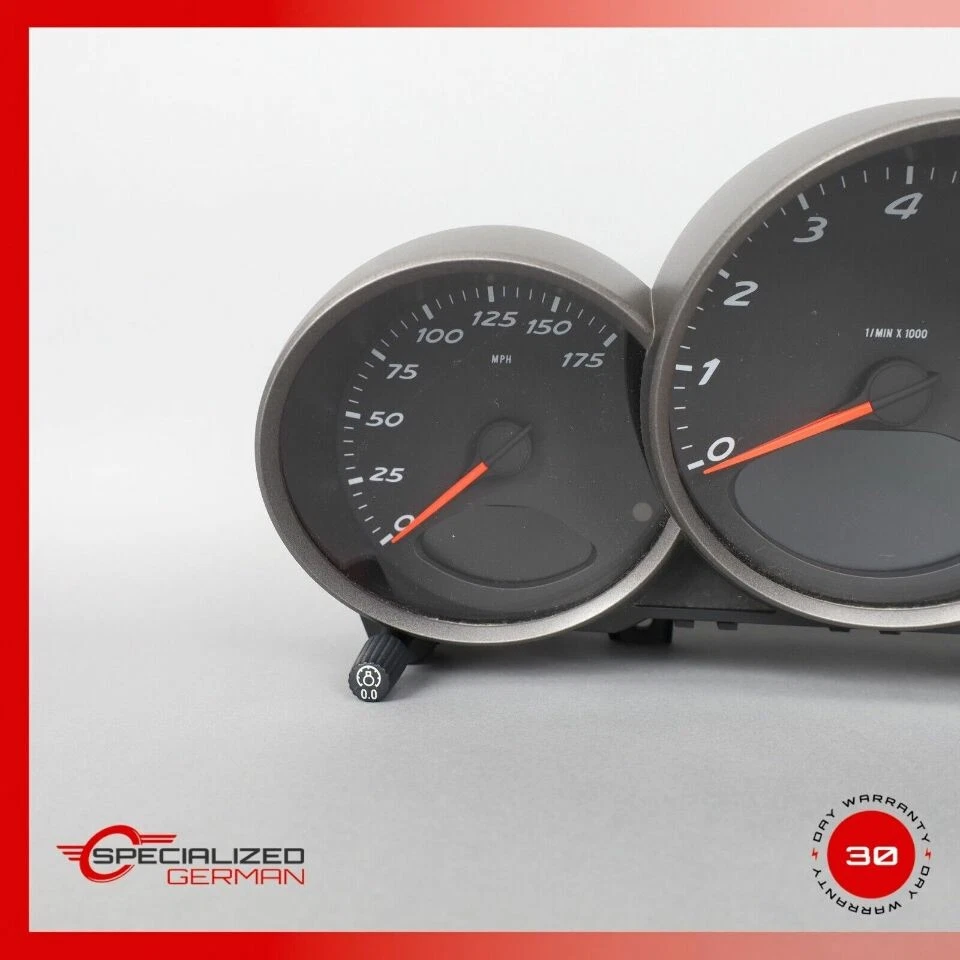 2009-2012 Porsche Boxster 987 2.9 спидометр приборной панели OEM б/у - Изображение 3 из 4
