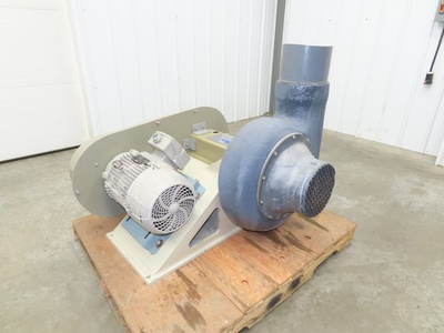 #ad #ad CI 8 PVC Centrifugal Blower Suction 18quot; Static Pressure Fan 1745 CFM 10Hp 3Ph 8quot; $1249.99