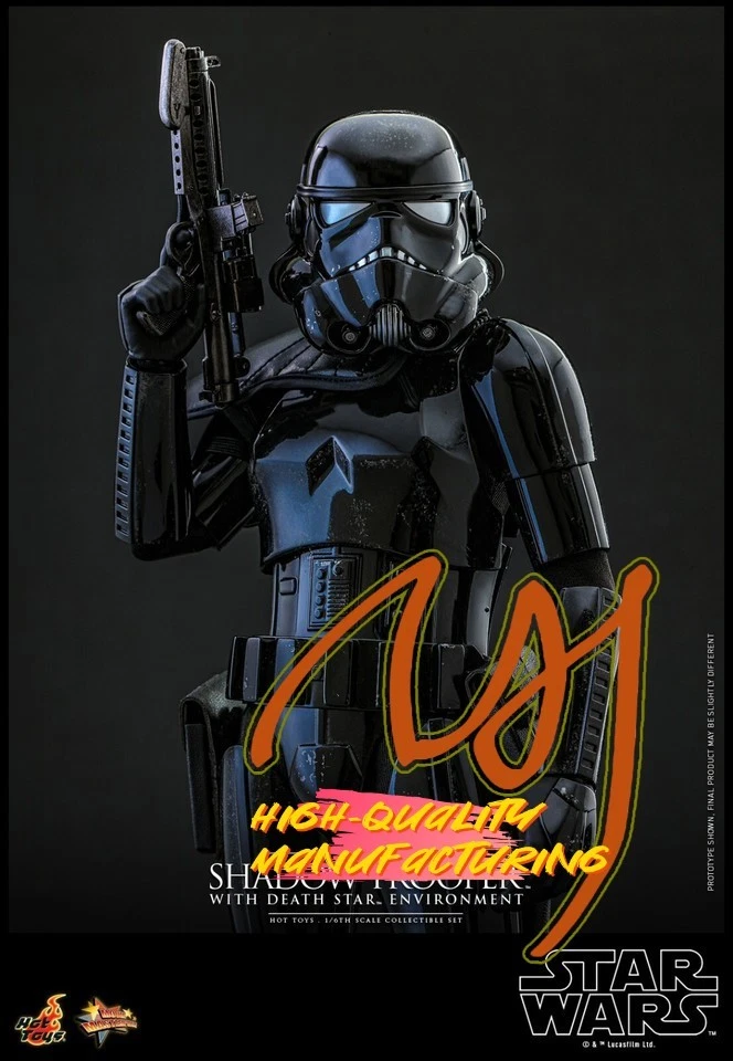 IN STOCK Hot Toys MMS737 Star Wars Shadow Trooper NEW - Image 4 of 4
