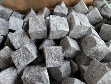 Granite setts, Cobbles, paving, borders, 100mm cubes cropped all sides, By ParCa