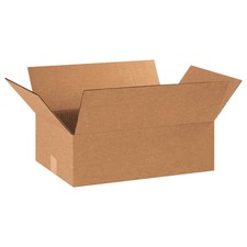 GRAINGER APPROVED 55VH27 PK 25 Shipping Box,17x12x6 in 55VH27