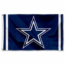 Dallas Cowboys Large Outdoor NFL 3 x 5 Banner Flag