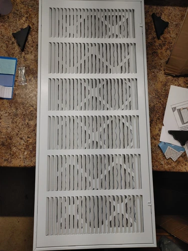 Handua White Air Filter Grille 30"×12" Opening See DESC