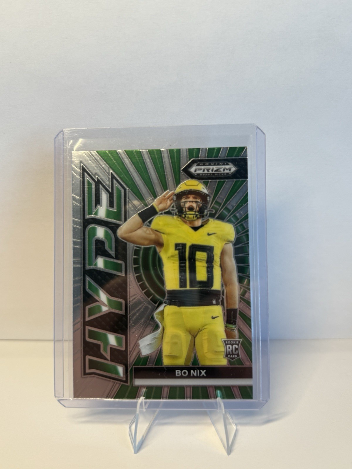 2024 Panini Prizm Draft Picks - Hype Bo Nix #HP-BN (RC)