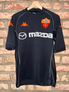 AS Roma 2002/03 Third Kappa Football Shirt Men Medium Batistuta 33