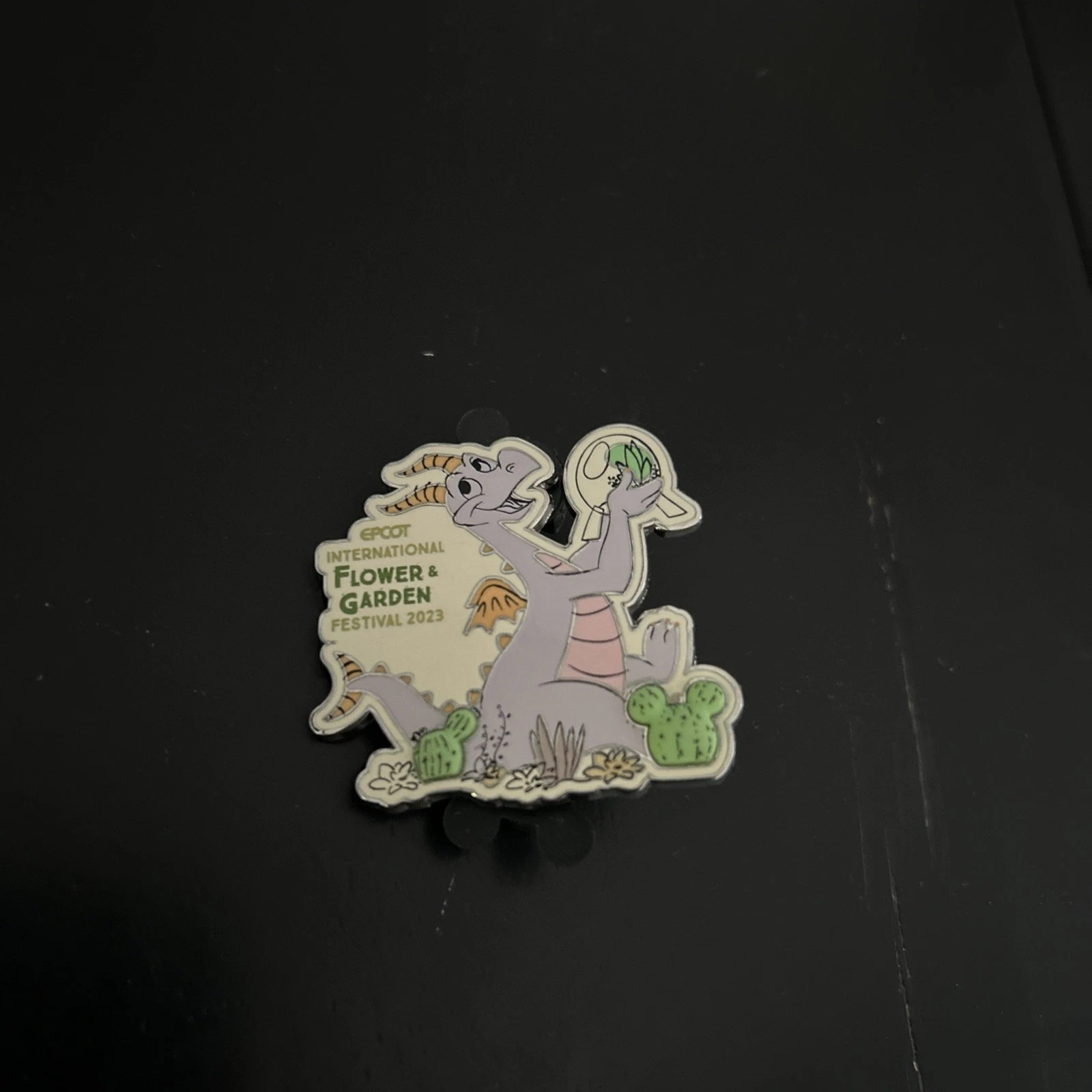 Epcot Flower And Garden Festival 2023 Figment Pin. New. Never Worn. ￼