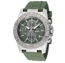 TechnoMarine Sea Grace Men's Watch - 45mm, Olive Green (TM-725005)