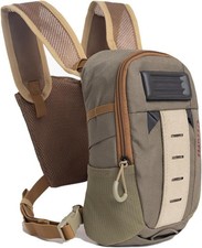 Small Fly Fishing Chest Pack Ultralight Mini Vest Pack Micro Fishing Pouch