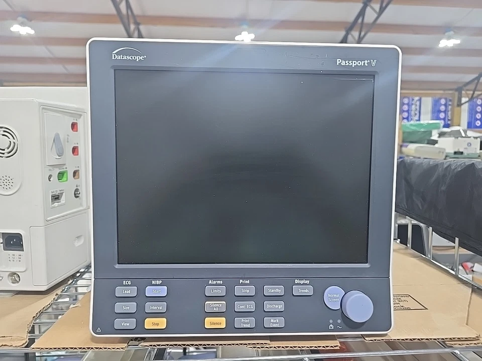 Datascope Passport V monitor de paciente con ECG, SPO2, BP, TEMP, IMPRESORA  Foto 4 de 4