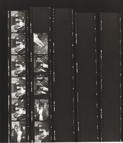 Foglio fotografico contatto e negativi Stevie Wonder Streisand Richie Bachrach Sager