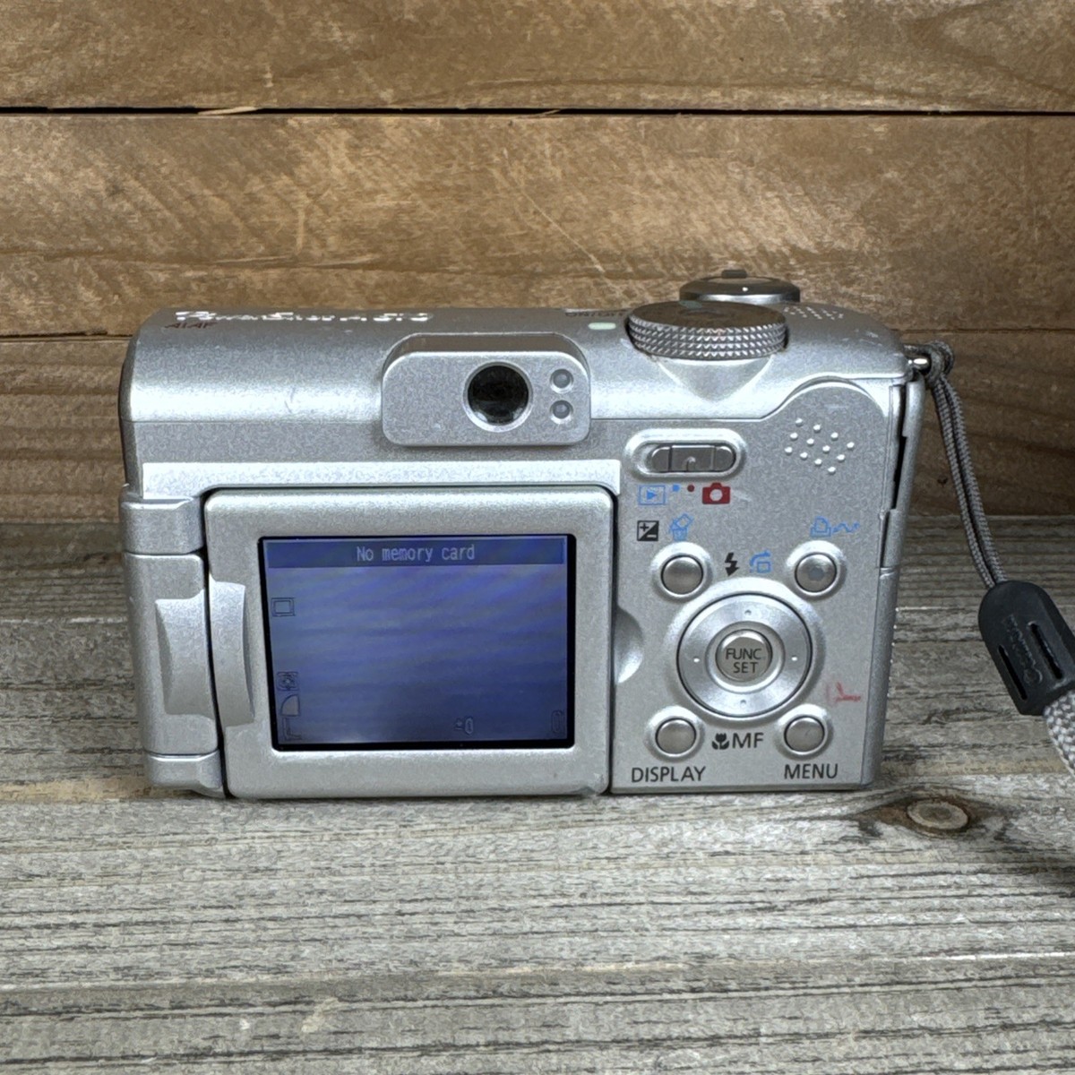 Canon PowerShot A610 5.0MP Digital Camera - Silver for sale