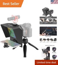 7.5 Smart Teleprompter with Adjustable Clip f...