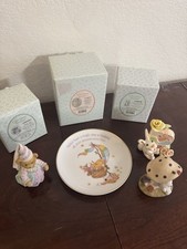 Cherished Teddies Set of 3 Friendship Bears with Boxes and Certificate Vintage