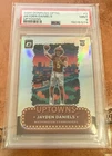 2024 PANINI DONRUSS OPTIC UPTOWNS #2 JAYDEN DANIELS ROOKIE RC PSA 9