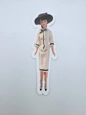 Brand New Japanese Barbie Doll in Tokyo 1.25" by 4.75" Planner Sticker