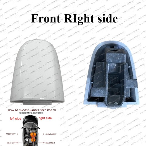 Door Handle Cover Keyhole Trim Cap Cover For 2012-2016 Honda CRV CR-V - Picture 4 of 20