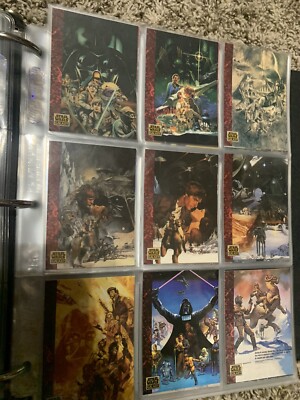 1993-95 Star Wars Galaxy Series 1 2 3 Complete Trading Card Sets 1