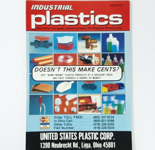 Vintage 1990 INDUSTRIAL PLASTICS Shopping Catalog - Picture 3 of 7