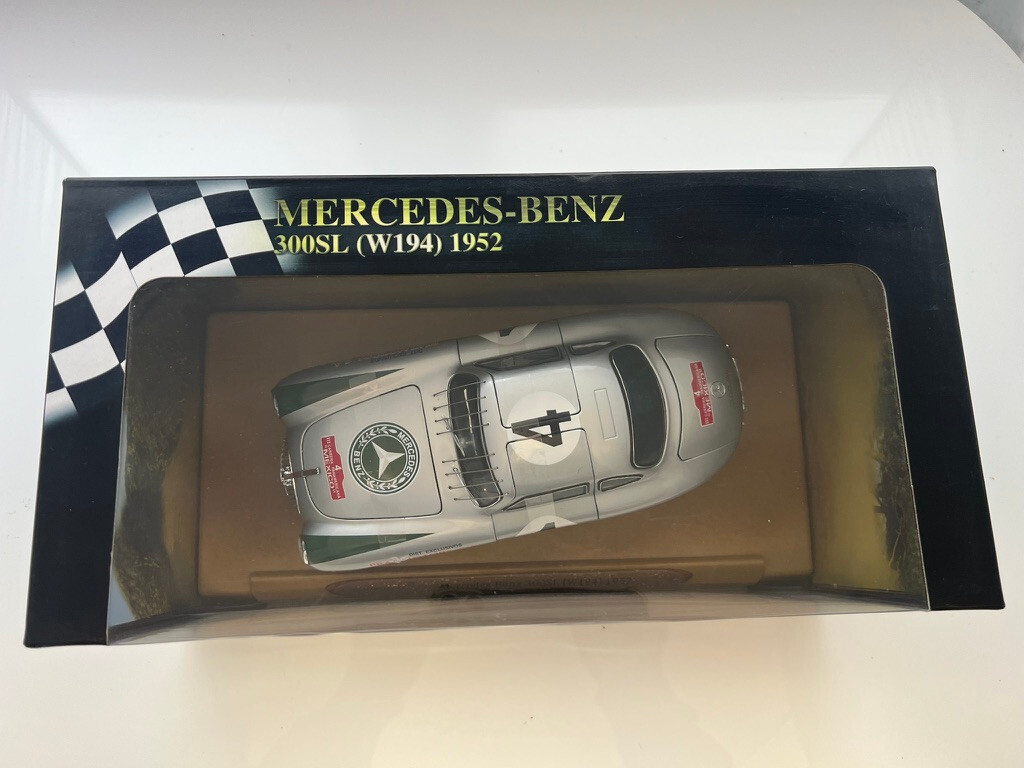 🏁 RICKO 1:18 - Mercedes Benz 300SL 1952 W194 Racing. Brand
