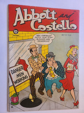 ABBOTT AND COSTELLO # 11 ST.JOHN PUB 1950 SCARCE LILY RENEE ART