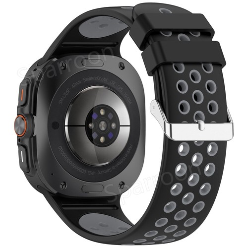 Sport Silikon Armband Uhrenarmband Für Samsung Galaxy Watch Ultra 47mm Ersatband - Picture 293 of 518