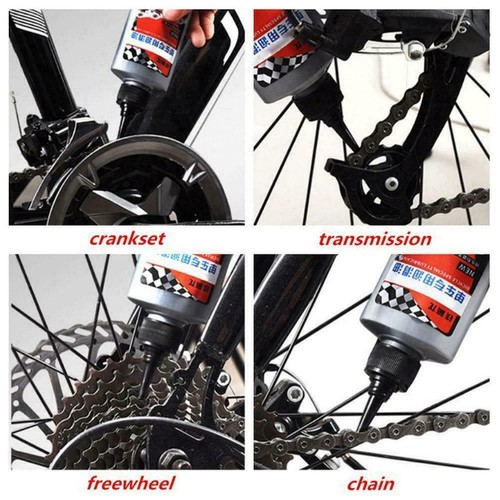 Olio e lubrificante umido per biciclette per catene, bici da strada e mtb. 100 ml e tutti grandi - - Foto 11 di 12
