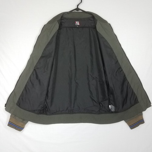 Volcom Jacket V Line Science Riviera XL Track Full Zip Pockets Army Green Lined - Picture 7 of 22