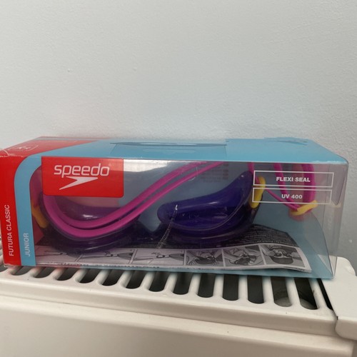 Speedo Futura Classic Junior Schwimmbrille - Ecstatic Pink/Violett