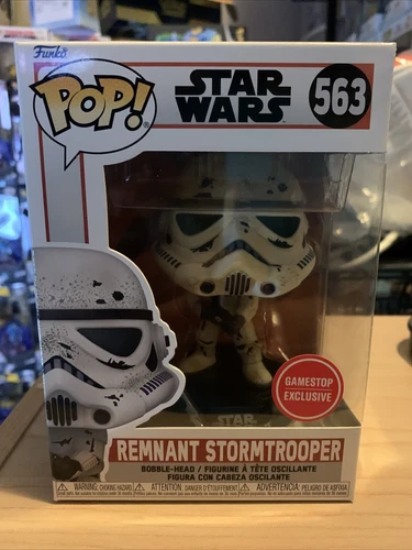Funko POP! Star Wars Mandalorian #563 Remnant Stormtrooper GameStop Exclusive