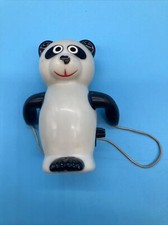 Vintage Wind Up Polar Bear Used Untested Loose