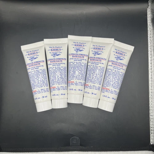 Kiehl's Ultimate Strength Hand Salve, 1.0 fl oz/30ml, Lot Of 5