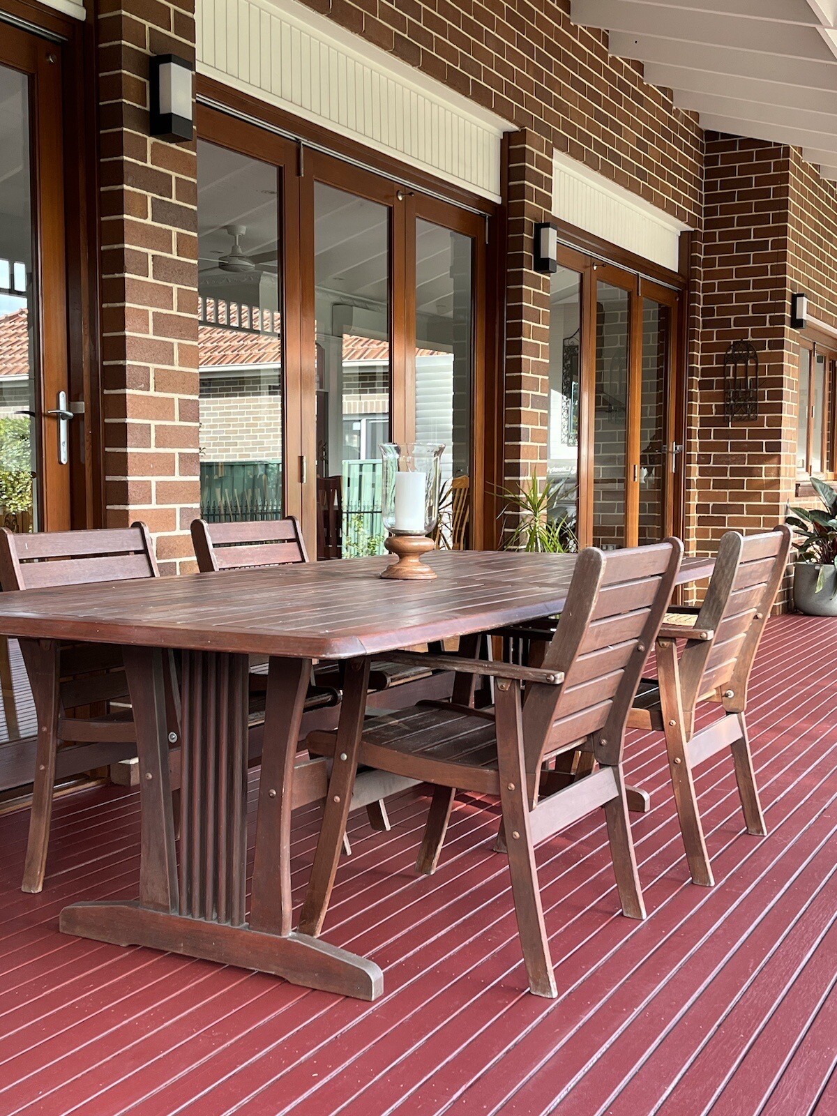 Timber Outdoor Table eBay