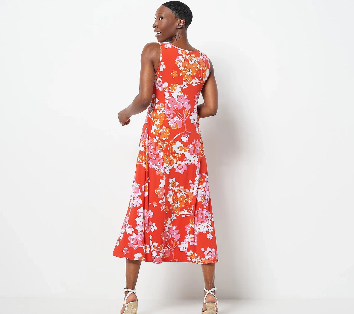 Qvc susan graver polka dot sale dress