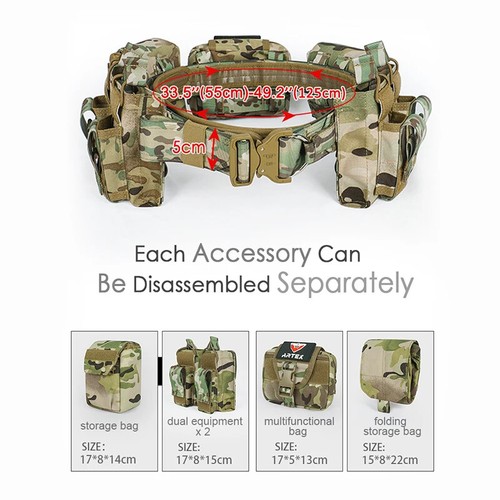 Artex Outdoor Battle Belt Sets Dienstgürtel Law Enforcement Airsoft Utility - Bild 5 von 11