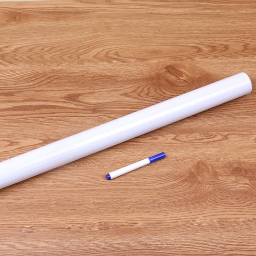 White Wall Sticker Removable Home Office Whiteboard Sticker for Kids Play Study - Picture 2 of 3