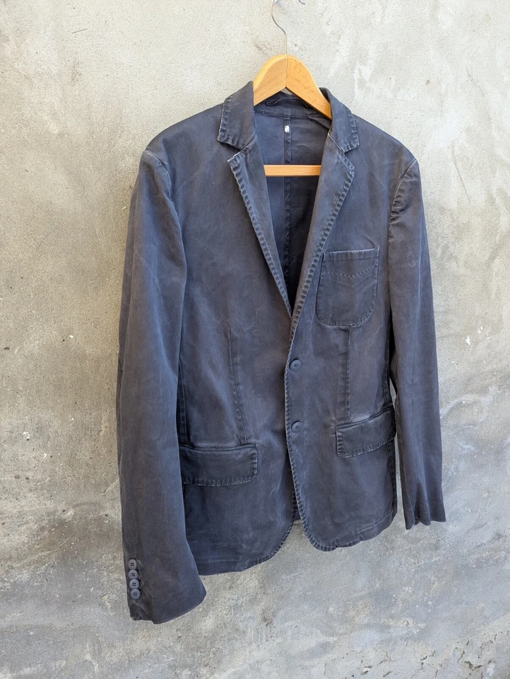 RRP €606 DONDUP Overdyed Cotton Blazer IT50 US40 M Blazer Jacket made in Italy - image 3 of 4