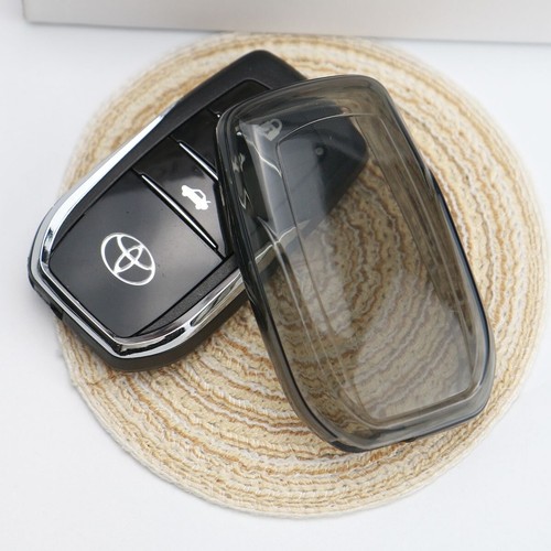 Car Key Cover Fit for Toyota Corolla Hiace Hilux Landcruiser Prado Yaris Kluge - Picture 11 of 20