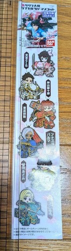 Sakura Wars Figur Gummi Schlüsselanhänger Lot 6 Set Maskottchen Anime Spiel Japan M607 - Bild 6 von 6