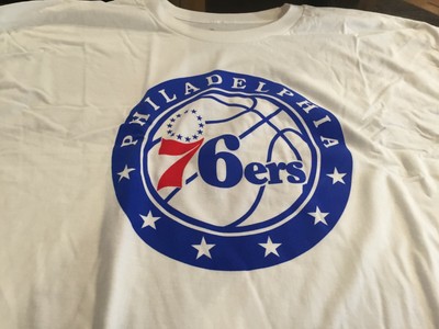 MENS FANATICS Philadelphia 76ers Sixers Long Sleeve Shirt WHITE 5XL NWT | eBay