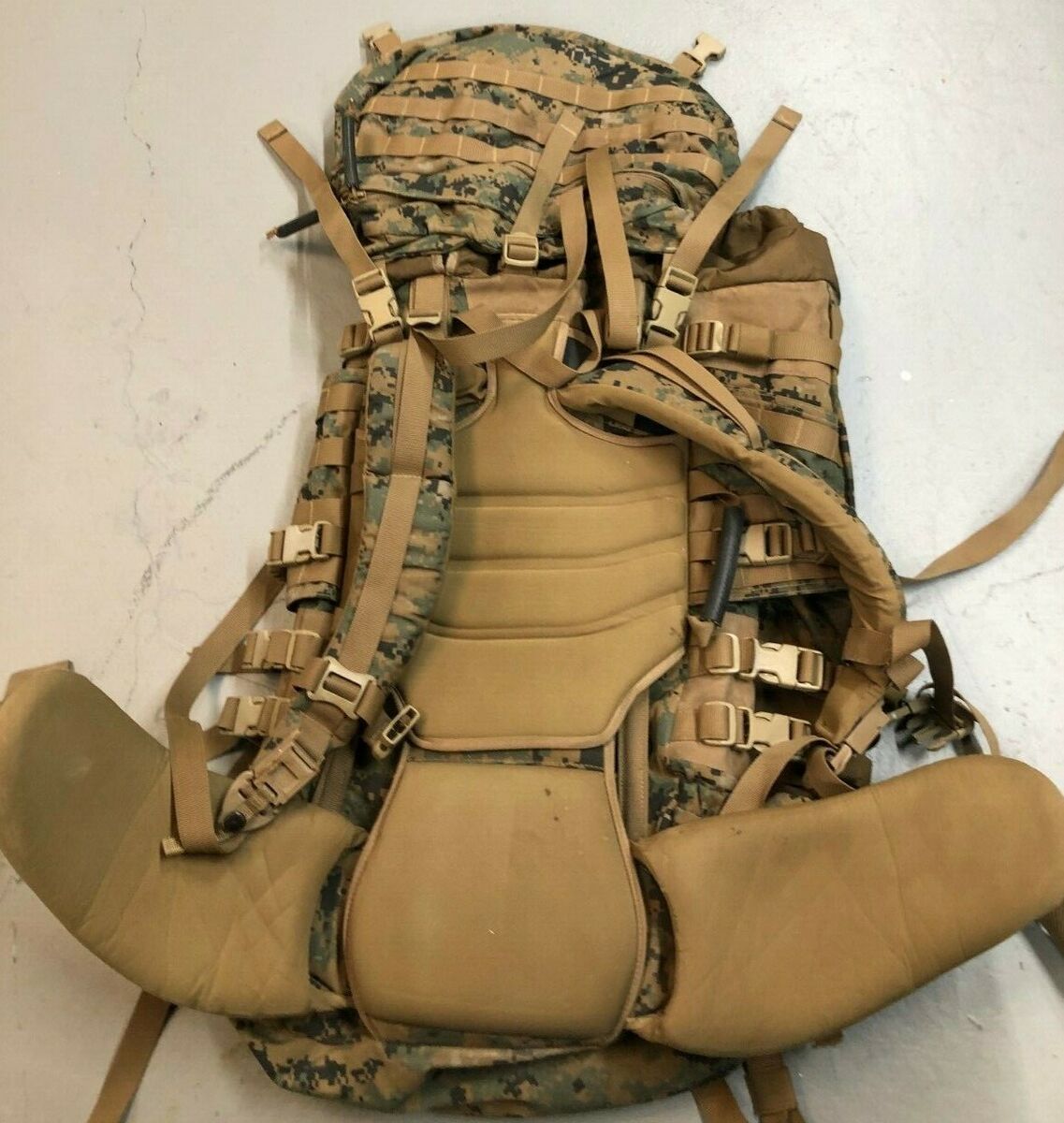 USMC APB03 MARPAT RECON RUCKSACK PROPPER ILBE ARCTERYX BACK USMC APB03 MARPAT RECON RUCKSACK PROPPER ILBE ARCTERYX BACK