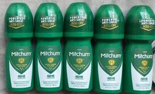 Pack 5 Mitchum Advanced Control Anti- Perspirant  Deodorant, Unscented, 3.4 oz