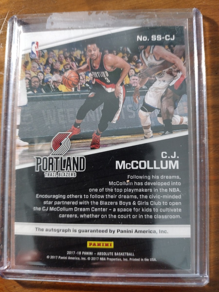 CJ McCollum Signature Standouts /49 Auto | eBay