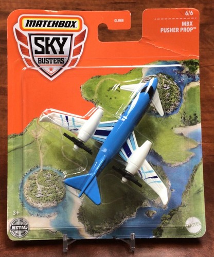 Matchbox 2022 Sky Busters #6/6 MBX Pusher Prop #HFX76 1:64 Scale Diecast - Picture 1 of 6