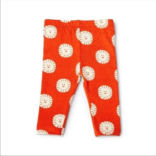NWT Sun Print Top & Bottom set- Orange - Picture 4 of 8