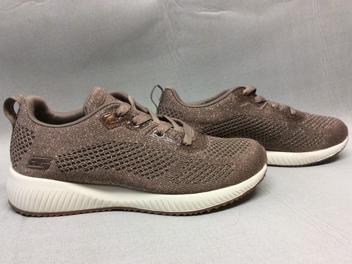Skechers Women's Bob's Sport Squad Glitz Maker Shoes 117006 Taupe Bx 80 - Picture 3 of 5